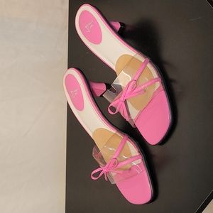 Life Stride 044L98 Pink Bow Sandals